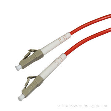 LC Patch Cord, Multiple Mode, Duplex, 62.5/125 LC-LC
